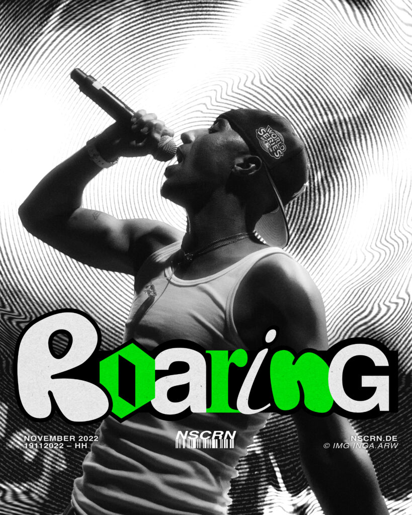 Roaring Poster Design by Niko Schorn